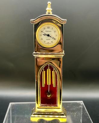 Orologio Platinum Mini Pendolo Vintage Dorato Box