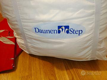 piumino vera piuma d’oca  per letto matrimoniale