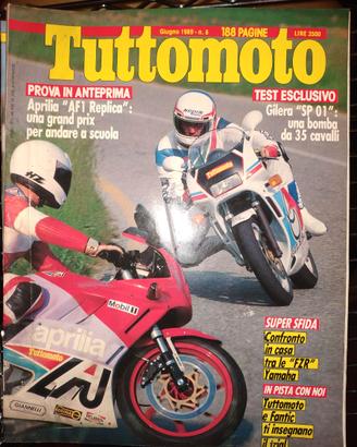 rivista TUTTOMOTO numero 6 del 1989