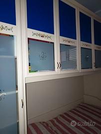 Stanzetta completa di mensolone e scrivania