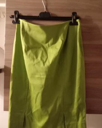 Gonna marca dharma verde taglia 42 nuova