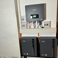 Impianto fotovoltaico 10kw batteria 6kw ad isola