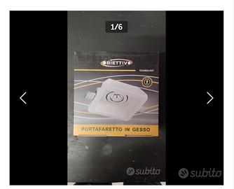 Faretti in gesso orientabili