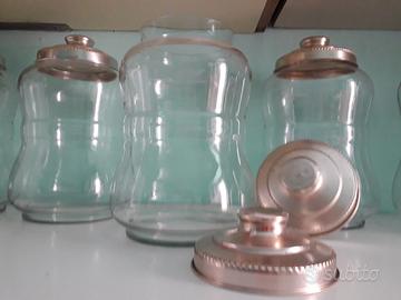 Vasi vetro da drogheria