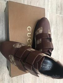 Scarpe Gucci sneakers Lifford 40 marroni