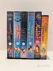 Lotto vhs DISNEY originali