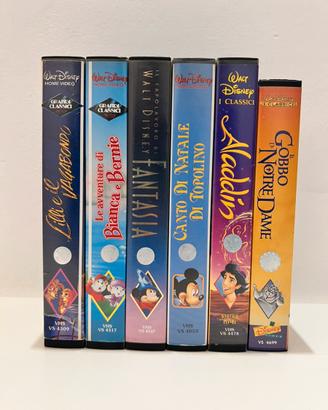 Lotto vhs DISNEY originali