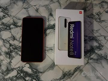 Xiaomi Redmi Note 8 Pro+ Scatola Originale e cover