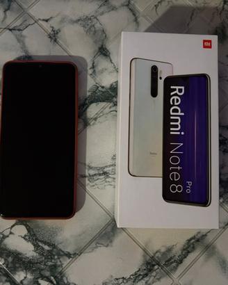 Xiaomi Redmi Note 8 Pro+ Scatola Originale e cover