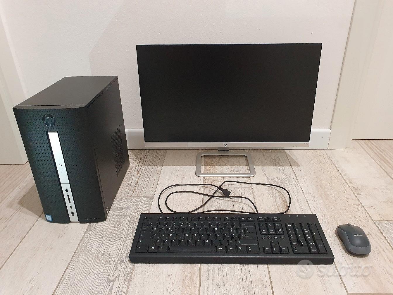 computer fisso HP + monitor Informatica In vendita a Pordenone