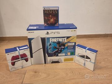 Sony ps5 Nuova disco, joypad, base, Fc 26, Mafia