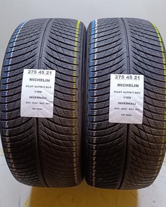 2 GOMME 275 45 21 MICHELIN INV RIF4846