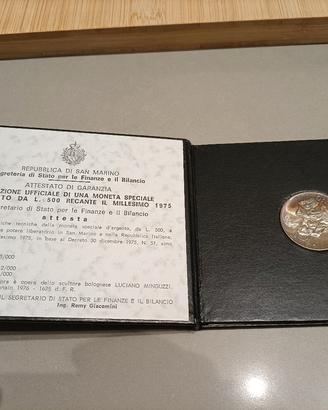 moneta commemorativa san marino