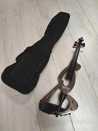 Violino Elettrico Sojing 4/4 Nero - Cuffie + Pece
