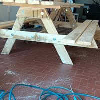 tavolo fatto a messura da picnic .giardino