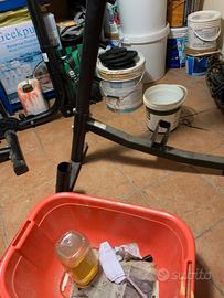 Panca completa di pesi