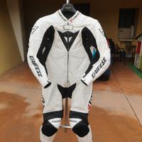 tuta moto 48 dainese uomo in pelle intera