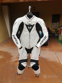 tuta moto 48 dainese uomo in pelle intera