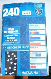 Luci albero di Natale .