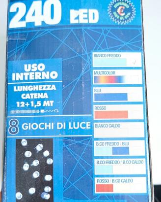 Luci albero di Natale .