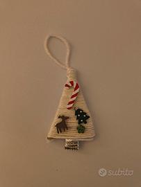 Decorazione di stoffa per Albero di Natale