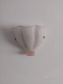 LAMPADA DA PARETE APPLIQUE IN VETRO