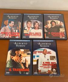 5 dvd film di Alberto Sordi