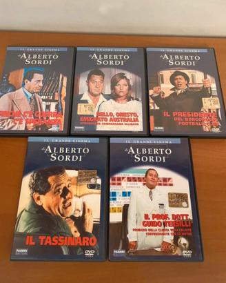 5 dvd film di Alberto Sordi