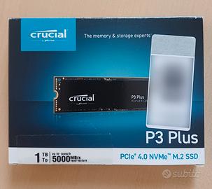 Hard Disk Crucial P3 Plus Interno SSD 1 TB SSD