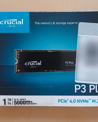 Hard Disk Crucial P3 Plus Interno SSD 1 TB SSD