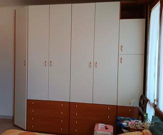 Completo armadio e struttura letto matrimoniale