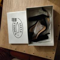 stivali con tacco Steve madden usati