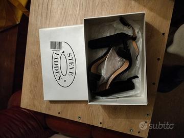 stivali con tacco Steve madden usati