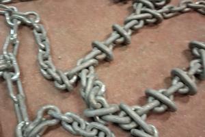 catene da neve per minipale  telescopici