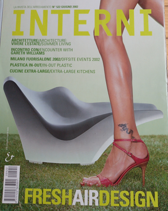 INTERNI, la rivista dell'arredamento. Giugno 2002