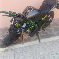 kawasaki z125 2025 incidentata per ricambi 