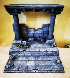 Saint seiya cavalieri zodiaco diorama 