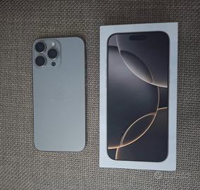 iPhone 16 Pro Max 256 GB – Titanio – Perfetto