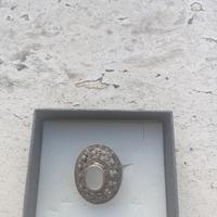 anello argento e madreperla
