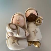 Presepio presepe nativita' ceramica bambin gesu'