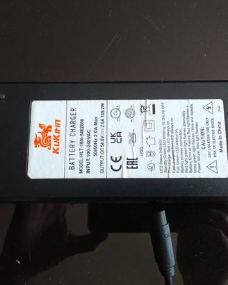 caricabatteria kukirin g2 pro 