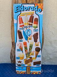 Insegna Tabella Gelati Eldorado Squalo
