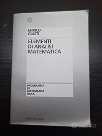 Libro Elementi di analisi matematica