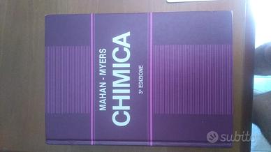 libro " Chimica " Mahan Myers 