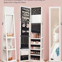 specchio portagioie girevole figura intera