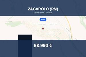 Immobile in asta di 178 m² con box auto a Zagarolo