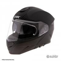 SMK Casco Modulare Gullwing Nero Opaco