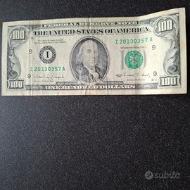 Banconota 100 Dollari USA 1990