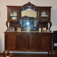 Prestigiosa Credenza con Alzata e Specchiera 