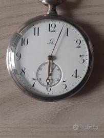 Orologio da tasca in argento Omega